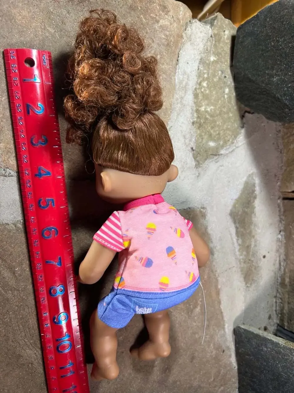 2018 Baby Alive Littles Squad Little Gabby W/ Brown Curly Hair 6